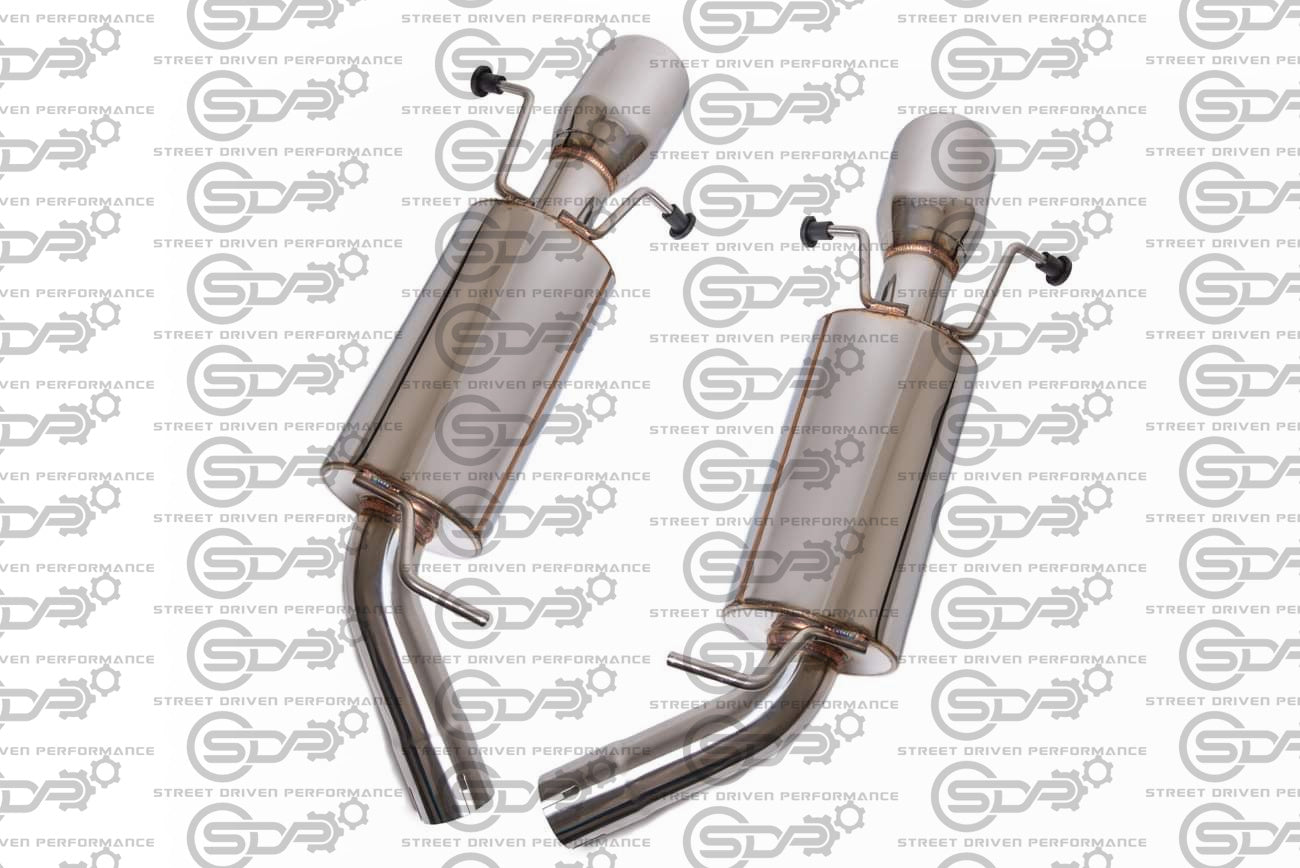 2009-2015 Cadillac CTS-V V2 | Sedan Stainless Steel Axle Back 4.25" Dual Tips Exhaust